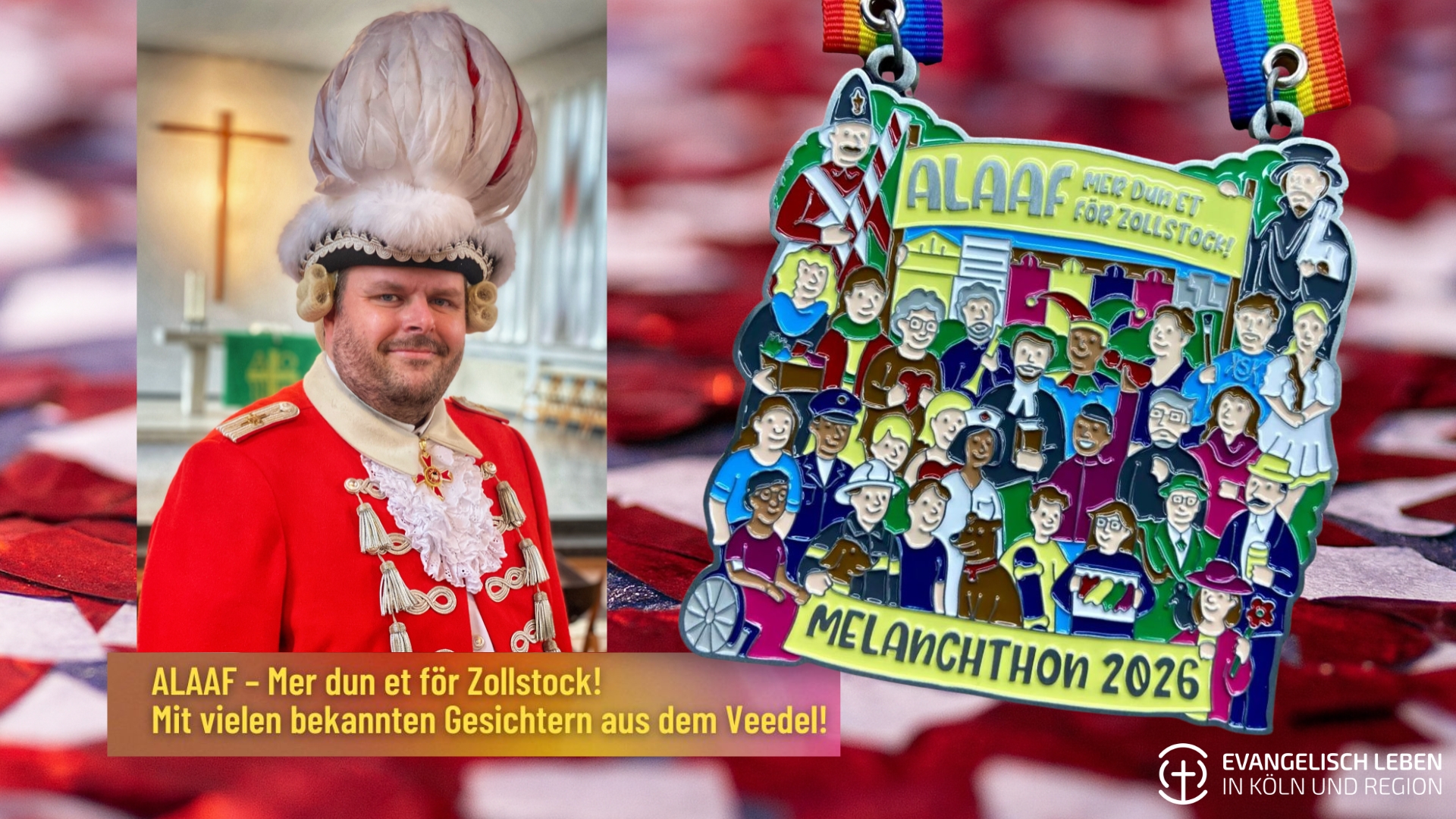 Mehr über den Artikel erfahren Ein Orden wie das Veedel – bunt, lebendig, vielfältig. Pfarrer Oliver Kießig über den neuen Orden für Zollstock