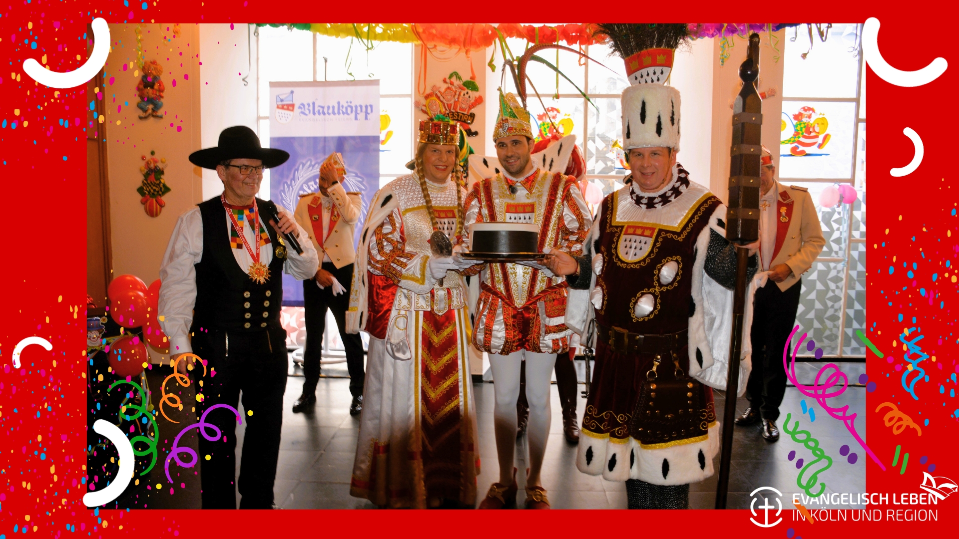 Mehr über den Artikel erfahren Jeck för de jode Zweck: Dreigestirn sammelt für Krankenstation Caya und engagiert sich gegen die Spaltung der Gesellschaft.