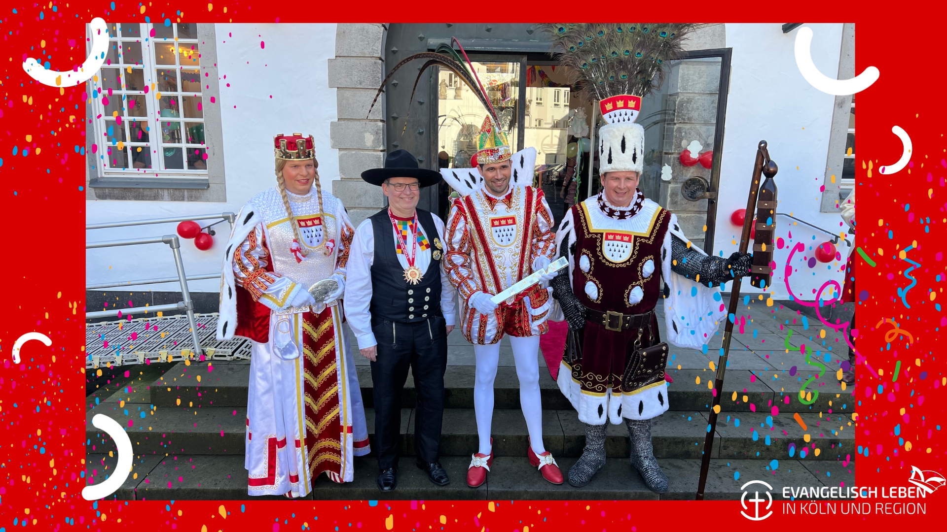 Mehr über den Artikel erfahren KÖLLE ALAAF! Wenn Brauchtum auf Engagement trifft: Das Kölner Dreigestirn zu Gast bei den Blauköpp